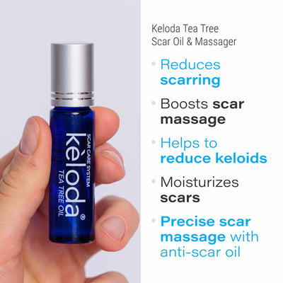 KELODA SCAR OIL AND MASSAGER WITH TEA TREE OIL