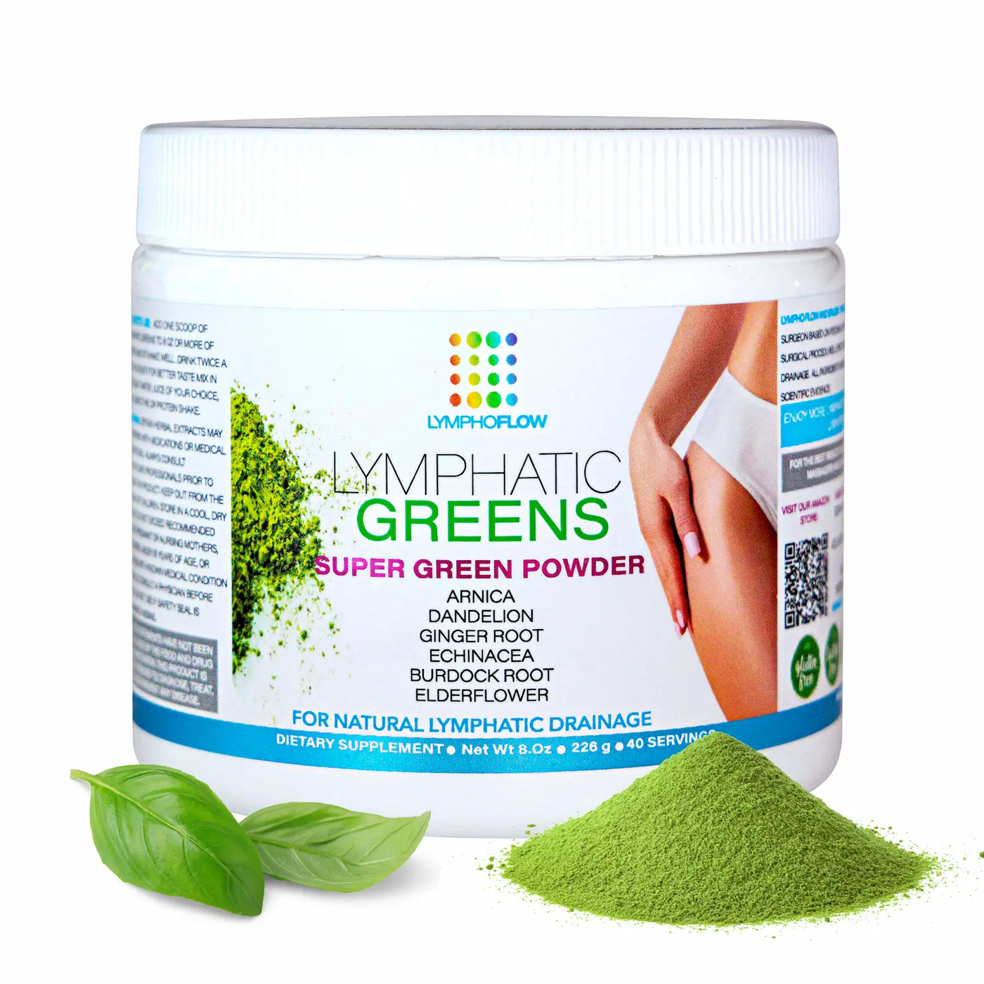 LYMPHATIC DRAINAGE SUPER GREEN POWDER